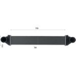 MAHLE Ladeluftkühler CI 85 000S MAHLE Ladeluftkühler CI 85 000S