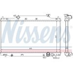 Nissens Wasserkühler PKW 68114 Nissens Wasserkühler PKW 68114