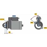 Bosch Anlasser 0001138017