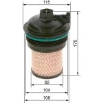 Bosch Kraftstofffiltereinsatz F 026 402 247 Bosch Kraftstofffiltereinsatz F 026 402 247