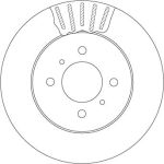 TRW Bremsscheibe Mitsubishi P. Colt 1.8 92-96 DF4498 TRW Bremsscheibe Mitsubishi P. Colt 1.8 92-96 DF4498