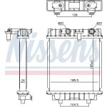 Nissens Wasserkühler PKW 606644 Nissens Wasserkühler PKW 606644