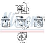 Nissens AGR-Ventil 98433 Nissens AGR-Ventil 98433
