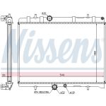 Nissens Wasserkühler PKW 63607A Nissens Wasserkühler PKW 63607A
