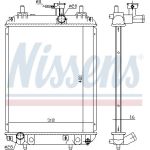 Wasserkühler PKW 617549 Wasserkühler PKW 617549