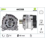 Valeo Lichtmaschine 443358 Valeo Lichtmaschine 443358