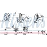 NISSENS Turbolader 93058 NISSENS Turbolader 93058