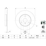 Bremsscheibe VA 0 986 478 479 Bremsscheibe VA 0 986 478 479