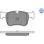 252550618 MEYLE Bremsbelagsatz BMW F20/F30 10- 118-120/316-320 252550618 MEYLE Bremsbelagsatz BMW F20/F30 10- 118-120/316-320