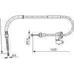 Handbremsseil re 1987482230 Handbremsseil re 1987482230