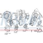 NISSENS Turbolader 93343 NISSENS Turbolader 93343