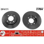 TRW Bremsscheibe DF4171