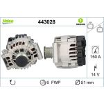 Valeo Lichtmaschine 443028 Valeo Lichtmaschine 443028