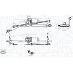 MAGNETI MARELLI Scheibenreinigungsanlage 064012001011 MAGNETI MARELLI Scheibenreinigungsanlage 064012001011
