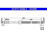 ATE Bremsschlauch 24.5111-0446.3 ATE Bremsschlauch 24.5111-0446.3