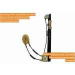 VAICO V20-9735 Fensterheber hinten rechts, elektrisch, ohne Motor