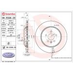 Brembo Bremsscheibe Hinterachse Lightweight 09.E028.23 Brembo Bremsscheibe Hinterachse Lightweight 09.E028.23