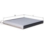 LAK 362 MAHLE Innenraumfilter 362, Aktivkohlefilter, 189 x 223 x 25 mm – u. a. für Chevrolet Nubira Stufenheck, Lacetti (J200), Kombi – OE Nummer 92231069 - l LAK 362 MAHLE Innenraumfilter 362, Aktivkohlefilter, 189 x 223 x 25 mm – u. a. für Chevrolet Nubira Stufenheck, Lacetti (J200), Kombi – OE Nummer 92231069 - l