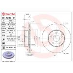 15 481 067 Bremsscheibe VA 09.B280.41 15 481 067 Bremsscheibe VA 09.B280.41