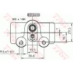 TRW Radbremszylinder BWF122 TRW Radbremszylinder BWF122