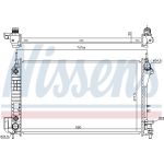 Nissens Wasserkühler PKW 630703