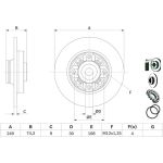 Bosch Bremsscheibe 0 986 479 400