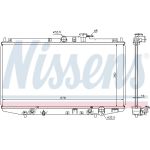 Nissens Wasserkühler PKW 68117 Nissens Wasserkühler PKW 68117