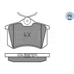 025 209 6115/PD MEYLE Bremsbelagsatz VW Golf2/3/Vento/Passat/Polo 025 209 6115/PD MEYLE Bremsbelagsatz VW Golf2/3/Vento/Passat/Polo