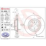 15 481 099 Bremsscheibe VA 09.A956.11 15 481 099 Bremsscheibe VA 09.A956.11