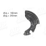 BREMSANKERBLECH V L VERZINKT D:310MM 57064 BREMSANKERBLECH V L VERZINKT D:310MM 57064