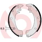Bremsbackensatz HA S 68 514 Bremsbackensatz HA S 68 514