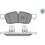 MEYLE Scheibenbremsbelagsatz 025 251 9219/PD