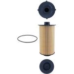 MAHLE Ölfilter OX 1186D, Filtereinsatz, Höhe 235 mm – u. a. für IVECO Stralis II, IVECO Trakker II, IVECO S-Way – OE Nummer 5801415504 - l