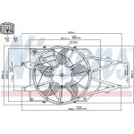 Nissens Kühlerlüfter PKW 85216 Nissens Kühlerlüfter PKW 85216