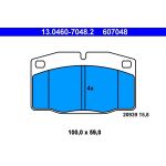 ATE Bremsbelagsatz Opel Vorderachse Ascona/Corsa/Kadett/Vectra 75-95 13.0460-7048.2 ATE Bremsbelagsatz Opel Vorderachse Ascona/Corsa/Kadett/Vectra 75-95 13.0460-7048.2