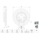 Bremsscheibe 0 986 479 B39