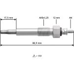 Valeo Glühkerze 345160 Valeo Glühkerze 345160