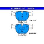 Bremsbelagsatz Land Rover P. Range Rover 3.0D/4.2-4.4 4X4 02-12 13.0460-7224.2