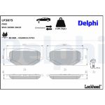 Delphi Bremsbelagsatz LP3875 Delphi Bremsbelagsatz LP3875
