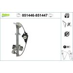 Valeo Fensterheber 851447 Valeo Fensterheber 851447