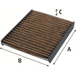 Innenraumfilter Vw A2/Polo/Fabia (Anti-Peaks Mit Aktivkohle Und Polyphenol) 701009 Innenraumfilter Vw A2/Polo/Fabia (Anti-Peaks Mit Aktivkohle Und Polyphenol) 701009