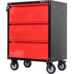 Rooks Servicewagen mit 3 Schubladen – Mobil und robust Rooks Servicewagen mit 3 Schubladen – Mobil und robust