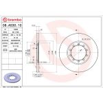 51 482 016 Bremsscheibe HA 08.A530.10 51 482 016 Bremsscheibe HA 08.A530.10