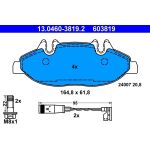 ATE Bremsbelagsatz Mercedes-Benz Vorderachse Vito/Viano 03 13.0460-3819.2 ATE Bremsbelagsatz Mercedes-Benz Vorderachse Vito/Viano 03 13.0460-3819.2