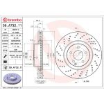 15 481 069 Bremsscheibe VA 09.A732.11 15 481 069 Bremsscheibe VA 09.A732.11