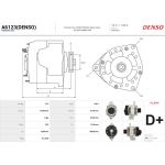 A6123(DENSO) AS-PL Lichtmaschine (Generator) A6123(DENSO) A6123(DENSO) AS-PL Lichtmaschine (Generator) A6123(DENSO)