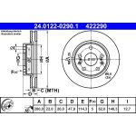 Bremsscheibe Suzuki P. Sx4/Vitara 1.4-1.6 13 24.0122-0290.1 Bremsscheibe Suzuki P. Sx4/Vitara 1.4-1.6 13 24.0122-0290.1