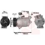 Van Wezel Klimakompressor 3300K386 Van Wezel Klimakompressor 3300K386
