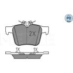 Bremsbelagsatz Db T. W205 1.6-4.0 14 025 253 5416/PD Bremsbelagsatz Db T. W205 1.6-4.0 14 025 253 5416/PD