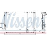 Nissens Wasserkühler PKW 63976A Nissens Wasserkühler PKW 63976A